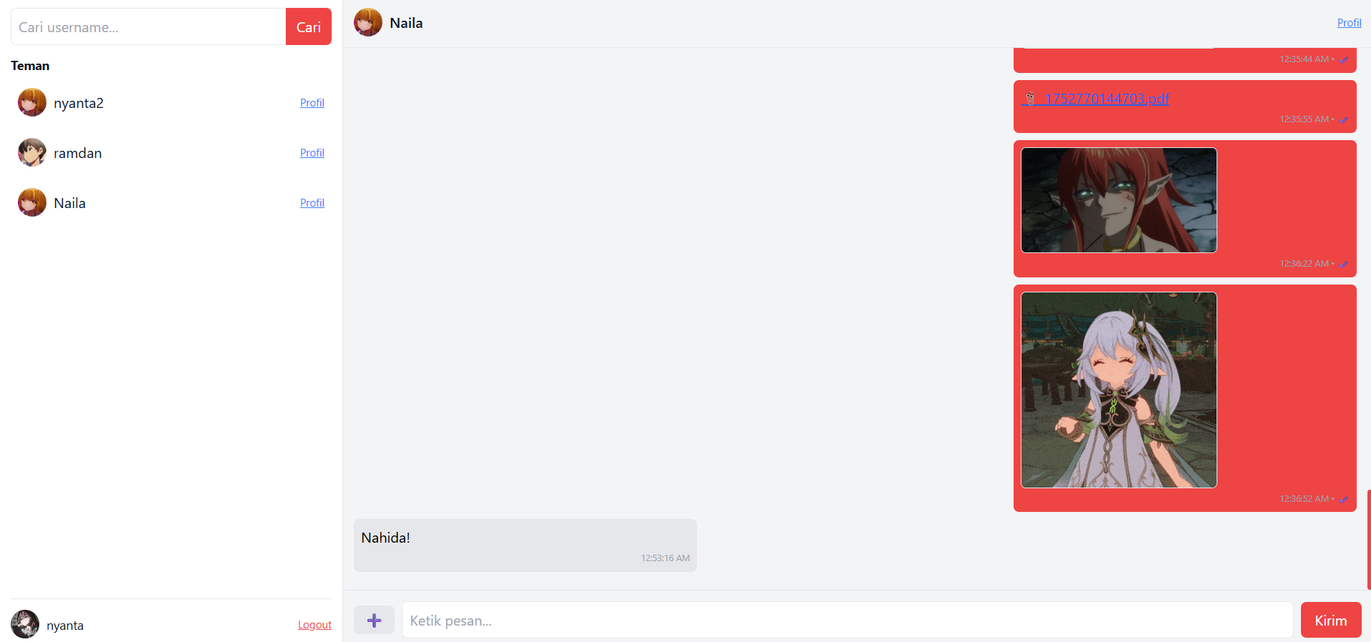 Preview Chat App